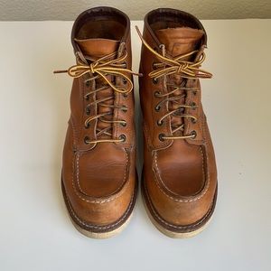 Red Wing Shoes Heritage Classic Moc Boot Style 875 Men’s 6, Women’s 8